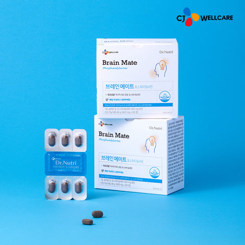 CJ Wellcare Brainmate Phosphatidylserine (PS) 60 Tablets (2 Pack)