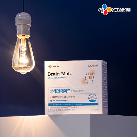 CJ Wellcare Brainmate Phosphatidylserine (PS) 60 Tablets (2 Pack)