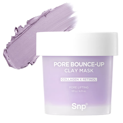 SNP Collagen Retinol Pore-Firming Clay Cooling Mask Pack 120g (2 Pack)