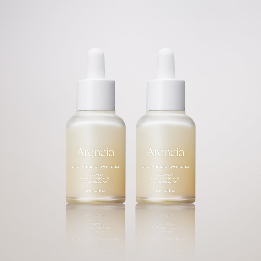 Arencia Rice Mucin Glow Serum 30ml (2 Pack)