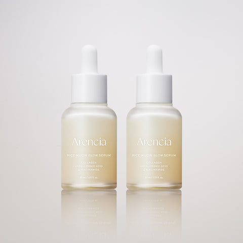 Arencia Rice Mucin Glow Serum 30ml (2 Pack)