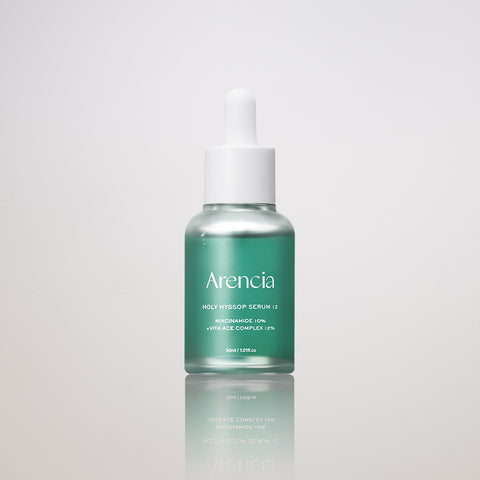 Arencia Holy Hyssop Serum 12 30ml (Daily Cool-Tone Serum) (2 Pack)