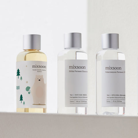 Mixsoon Essence Layering Set No.1 (GalacThomeyces + Bifida + Centella) 100ml x 3