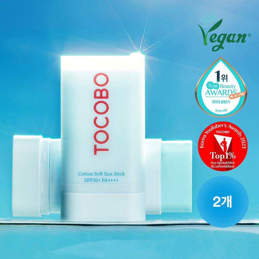 Tocobo Cotton Soft Sun Stick 19g (2 Pack)