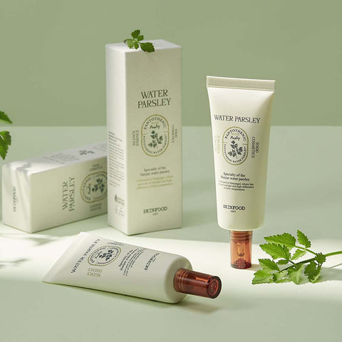 Skinfood Pantotenic Water Parsley Silence Soothing Cream Essence 70ml