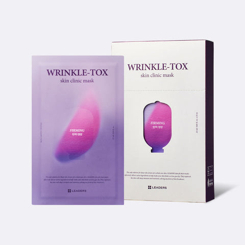 Leaders Radiance Wrinkle Tox Skin Clinic Mask 25ml (10 sheets)