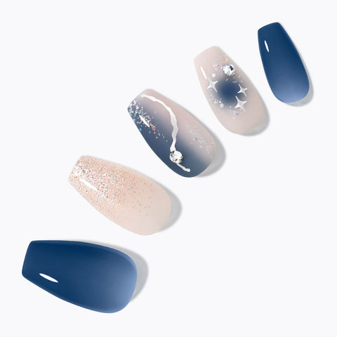 Dashing Diva Magic Press Meteo (Coffin) Nail Tips