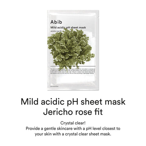 Soonsu Beauty Mild Acidic pH Sheet Mask Jericho Rose Fit side view