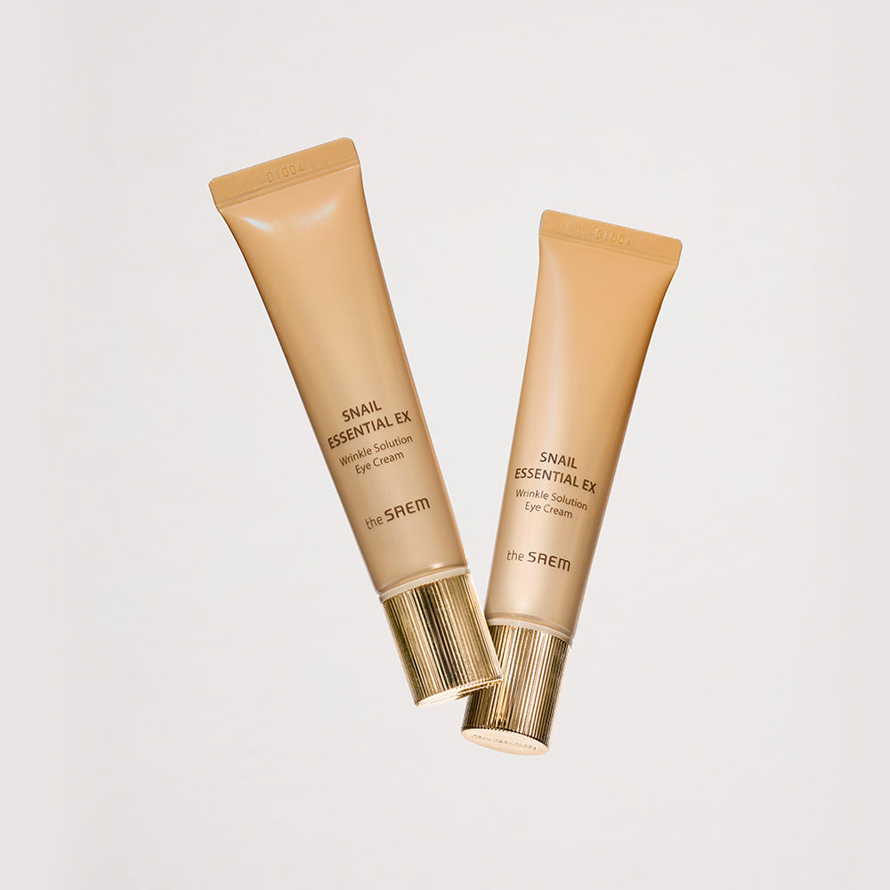 The Saem Snail Essential EX Wrinkle Solution Eye Cream (2 pack)