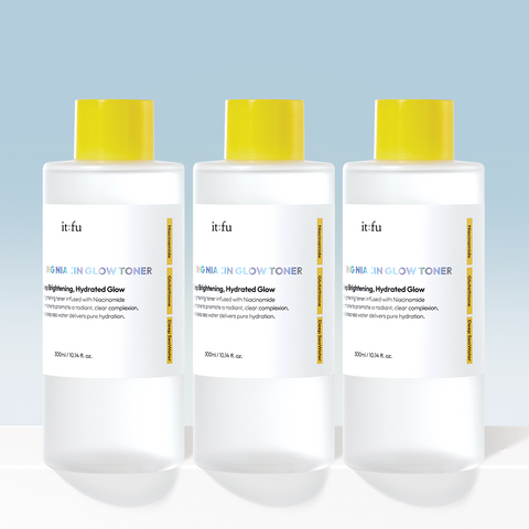 Itfu Niacinamide 10% Glow Tone-Up Toner 300ml (3 Pack)