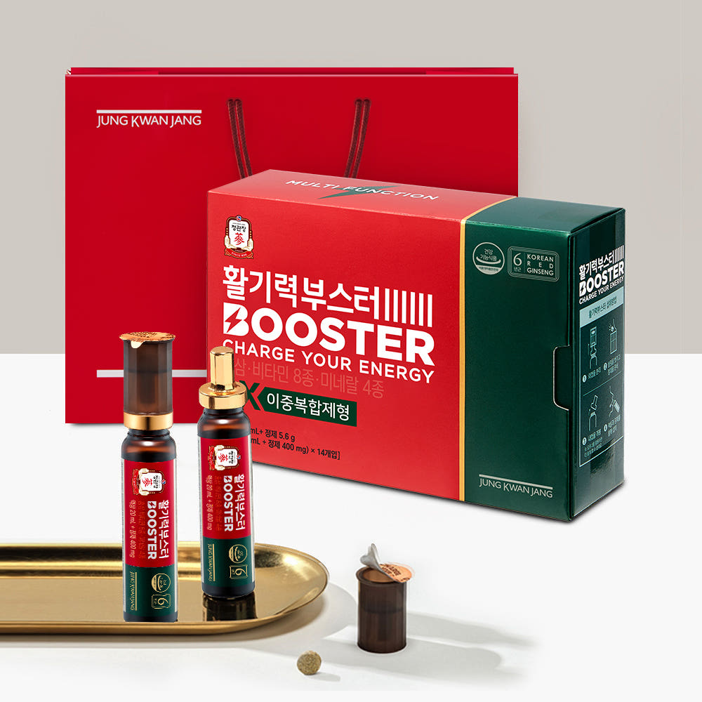JungKwanJang Vitality Booster (20ml liquid + 400mg tablet) x 14