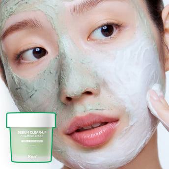 SNP Gold Collagen Daily Mask 30 Sheets + Panthenol Sebum-Control Mask Pack SET