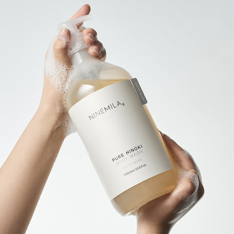 Ninemila Pure Hinoki Body Wash (Blackberry) 1L