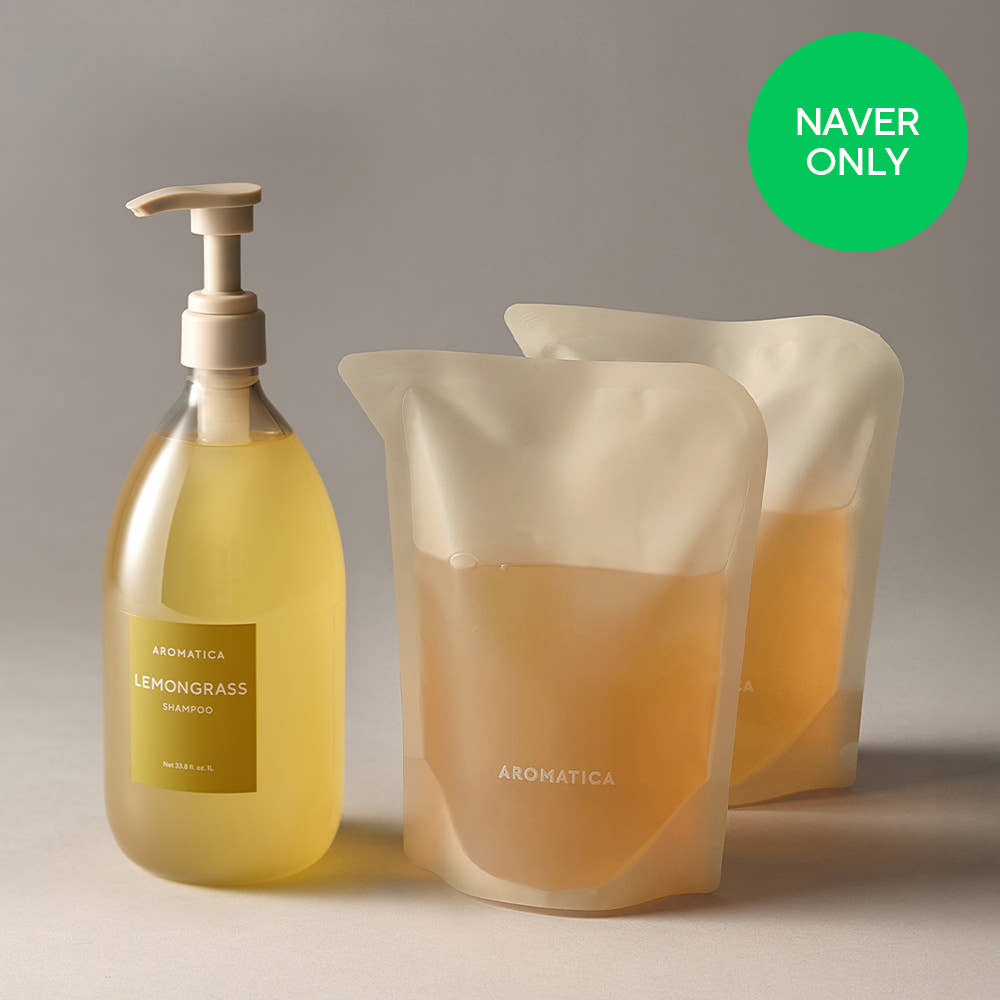 Aromatica Lemongrass Hair Loss Care Shampoo 2L Set