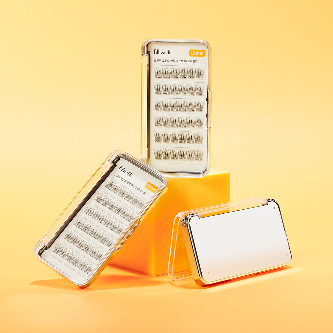 Fillimilli No-Glue Point Individual Lashes (4 Styles)