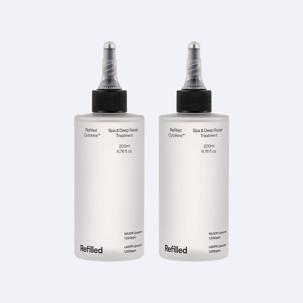 Refilled Cytokine Spa & Deep Repair Hair Treatment 200ml (2 Pack)