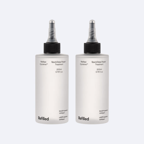 Refilled Cytokine Spa & Deep Repair Hair Treatment 200ml (2 Pack)