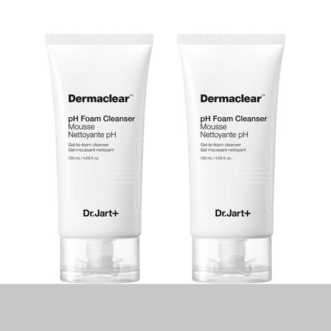 Dr.Jart+ Dermaclear pH Foam Cleanser 120ml (2 pack)