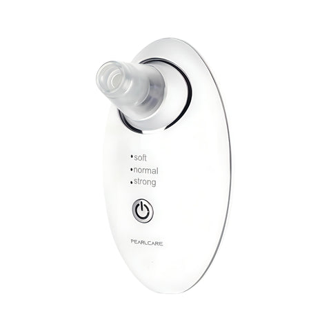 Pearlcare Sebum Suction Blackhead Remover (White) 4 Interchangeable Heads USB-C