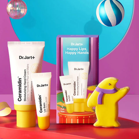 Dr.Jart+ Happy Lips & Happy Hands (Hand Cream 50ml + Lip Balm 7ml)