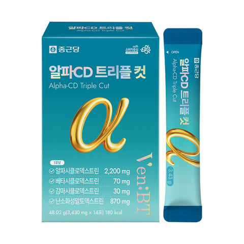 Chongkundang VenBT Alpha CD Triple Cut 2200 14 Sachets (3 Pack)