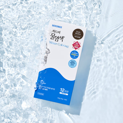 Seedbee Water Hair Dye 12 Applications (10g x 12) (includes 1 trial sachet)