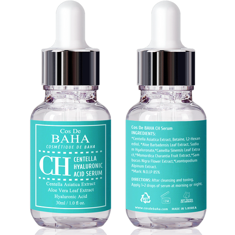 Cos De BAHA CH Centella Asiatica 83% Cica Serum Ampoule 30ml