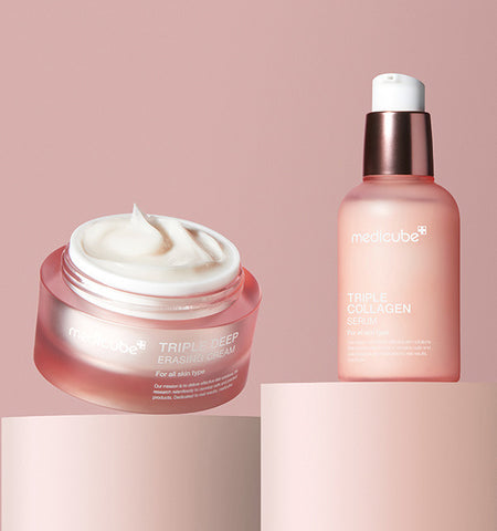Medicube Collagen Firming 2-Piece Set (Serum 55ml + Cream 50ml)