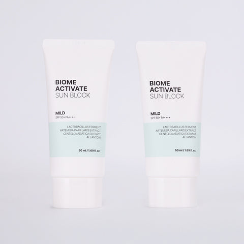 Biome Activate Sunblock Mild (50ml) (2 Pack)