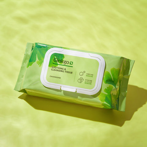 Charmzone Ginkgo Soothing & Cleansing Tissues 353g 70P (4 Pack)