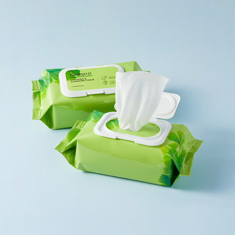 Charmzone Ginkgo Soothing & Cleansing Wipes 353g 70P (5 Pack)