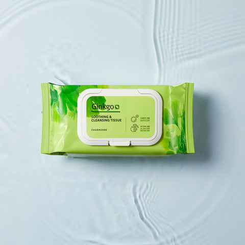 Charmzone Ginkgo Soothing & Cleansing Tissues 353g 70P (2 Pack)
