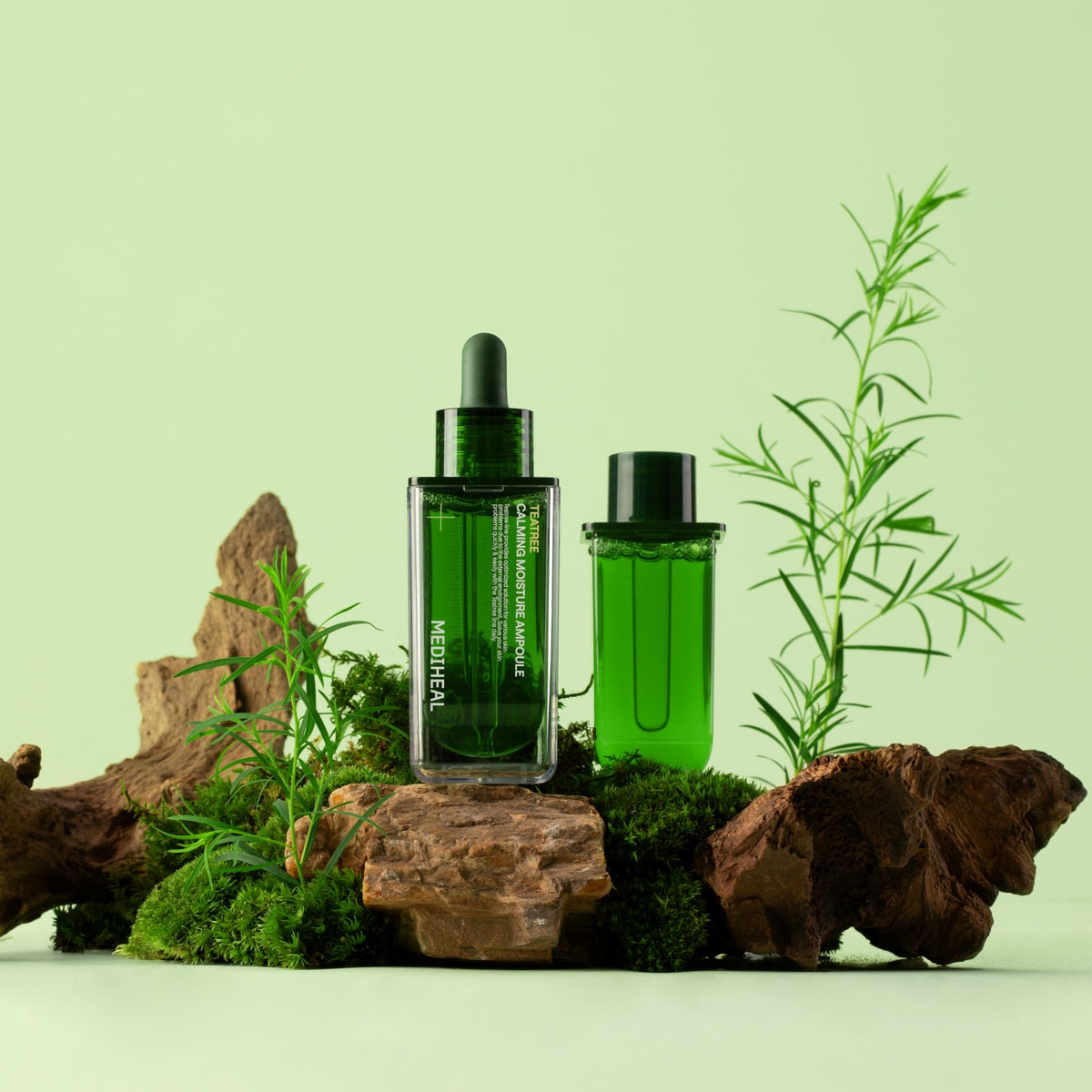 Mediheal Tea Tree Soothing Moisture Ampoule 50ml + Refill 50ml