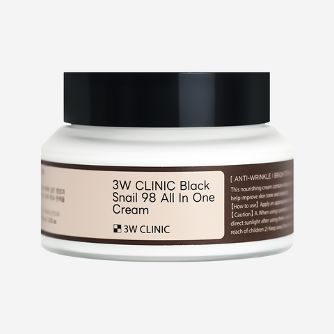 3W Clinic Black Snail 98 All-in-One Cream 100g