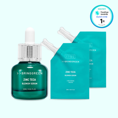 Bringgreen Zinc Teca Blemish Serum 25ml Triple Pack