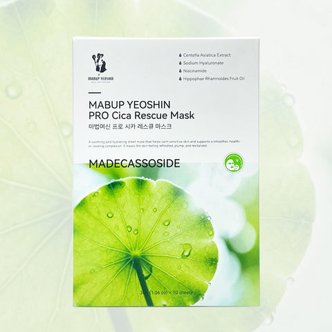 Mabup Yeoshin PRO AIAS Mask Sheet Cica Rescue Madecassoside 10P