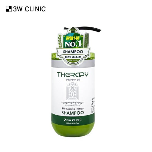 3W CLINIC The Calming Therapy Shampoo 500ml | Soonsu Beauty