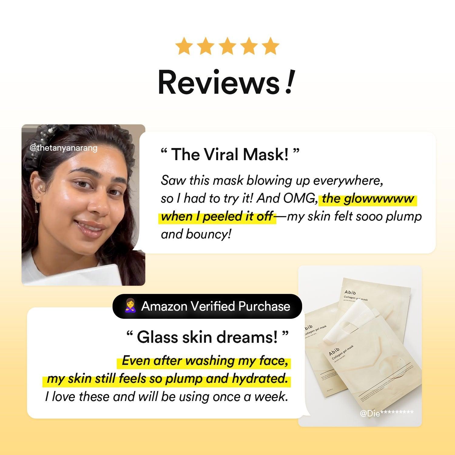 Soonsu Beauty Collagen Gel Mask Jericho Rose Jelly texture close-up