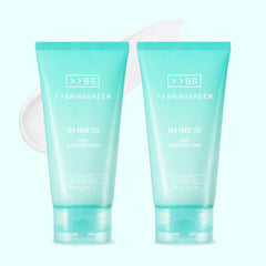 Bringgreen Tea Tree Cica Deep Cleansing Foam 120ml Double Pack
