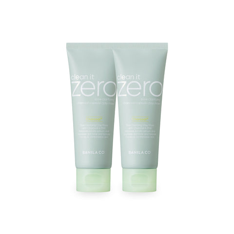 Banila Co Clean It Zero Charcoal Capsule Pore Clay Mask 100g (2 pack)