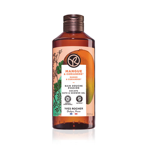 Yves Rocher Mango & Coriander Shower Gel 400 ml