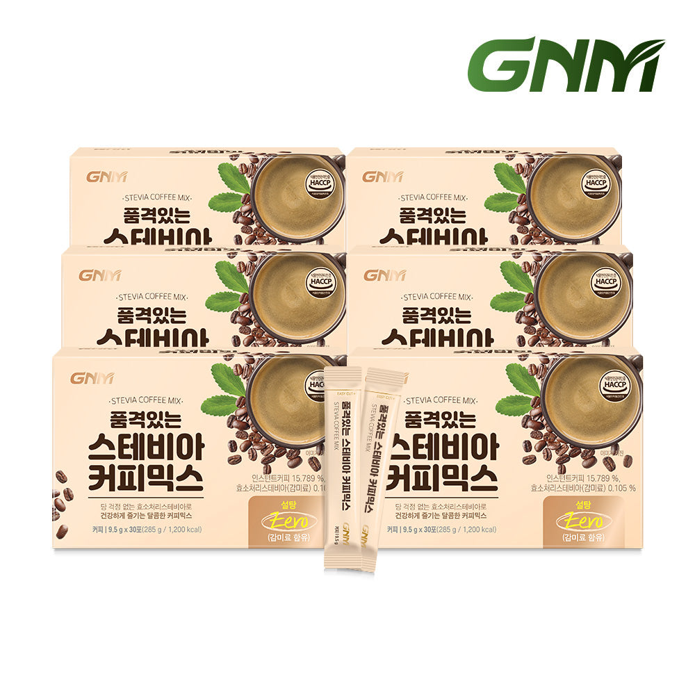 GNM Stevia Coffee Mix Stick (6 Pack)