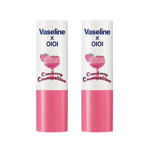 Vaseline Lip Therapy Color Care Tinted Lip Balm Cranberry Cosmopolitan 4.2g (2 Pack)