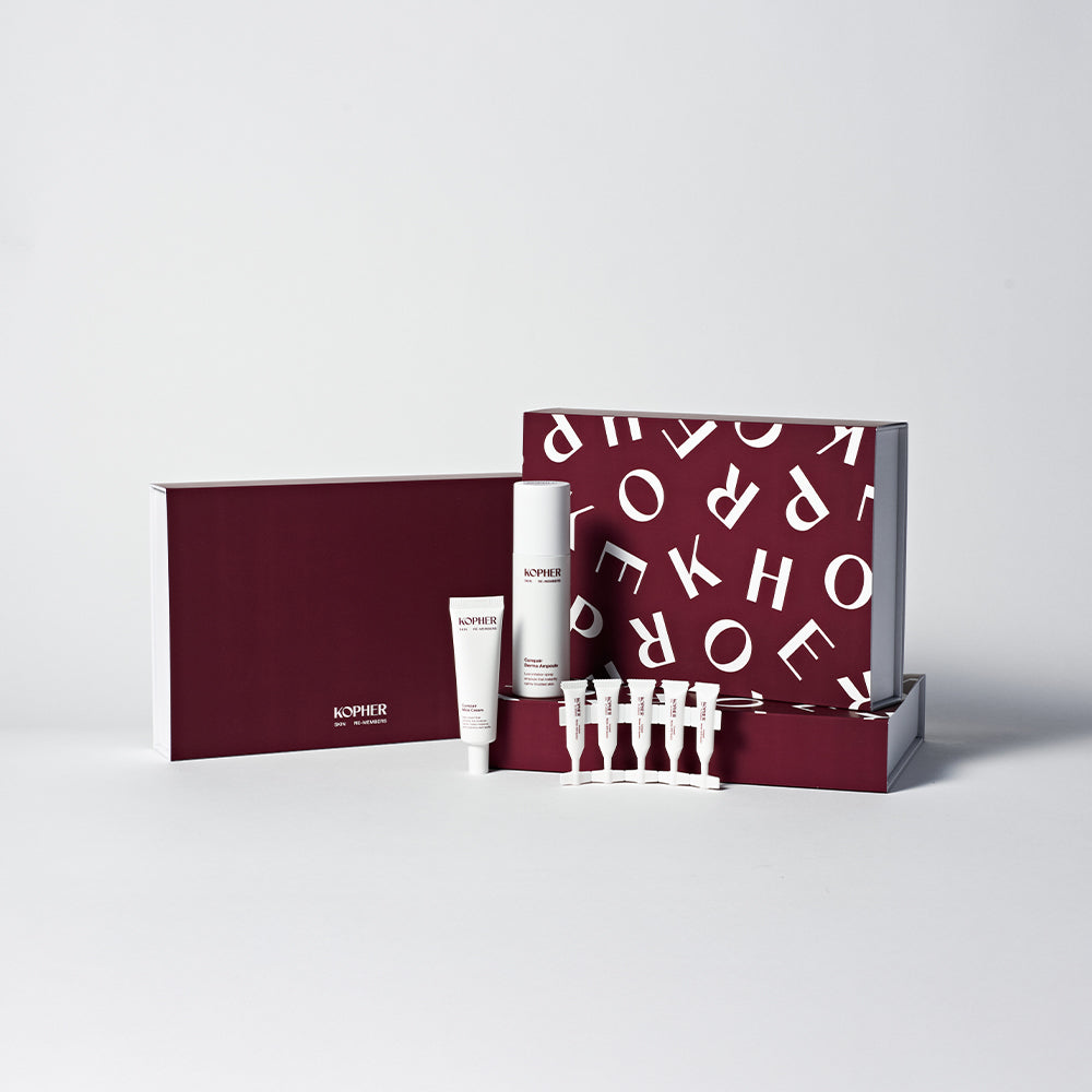 Kopher 10GF Clinical Mela Solution Set Holiday Edition (Mela Cream 35ml + Curi-Fair Derma Ampoule 100ml + SOS System 7.5ml)