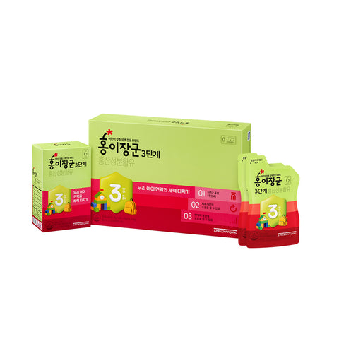JungKwanJang Hongi Janggun Stage 3 20ml x 30 Sachets (Ages 7-9)