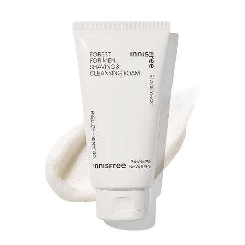 Innisfree Forest for Men Shaving & Cleansing Foam 150 ml (2 Pack)