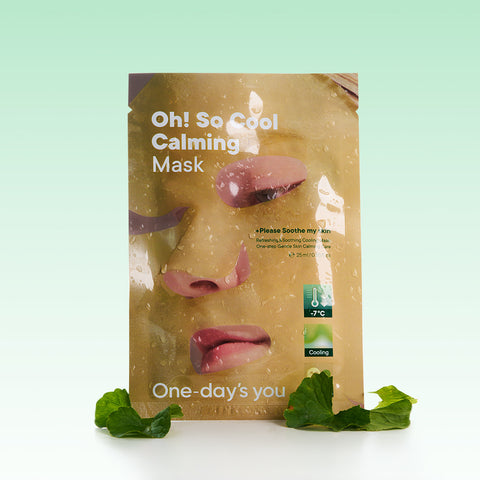 One Day's You O So Cool Cica-ming -7C Cooling Mask Pack (5 x 25ml)