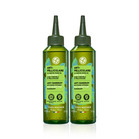 Yves Rocher Anti-Dandruff Scalp Treatment Hair Lotion 150 ml (2 Pack)