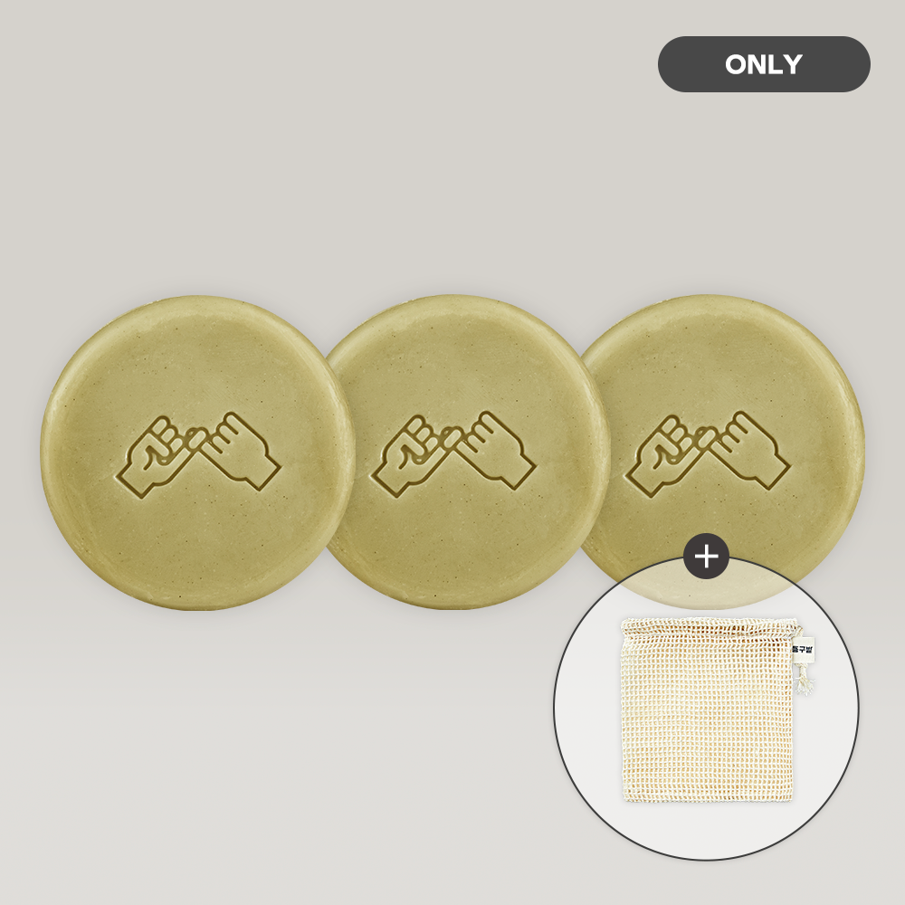 Donggubat Shampoo Bar Set (3 x 100g)