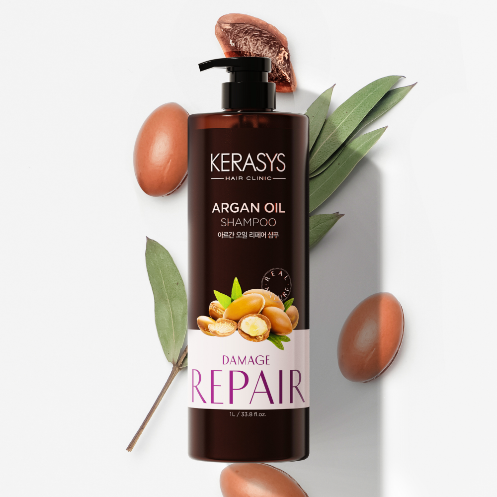 Kerasys Real Nature Argan Oil Shampoo 1L